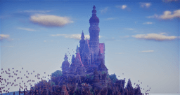 Minecraft Rapunzel Castle 3d model