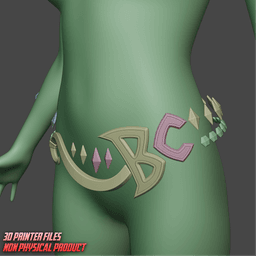Black Cat Accessories Marvel Rivals 3d model