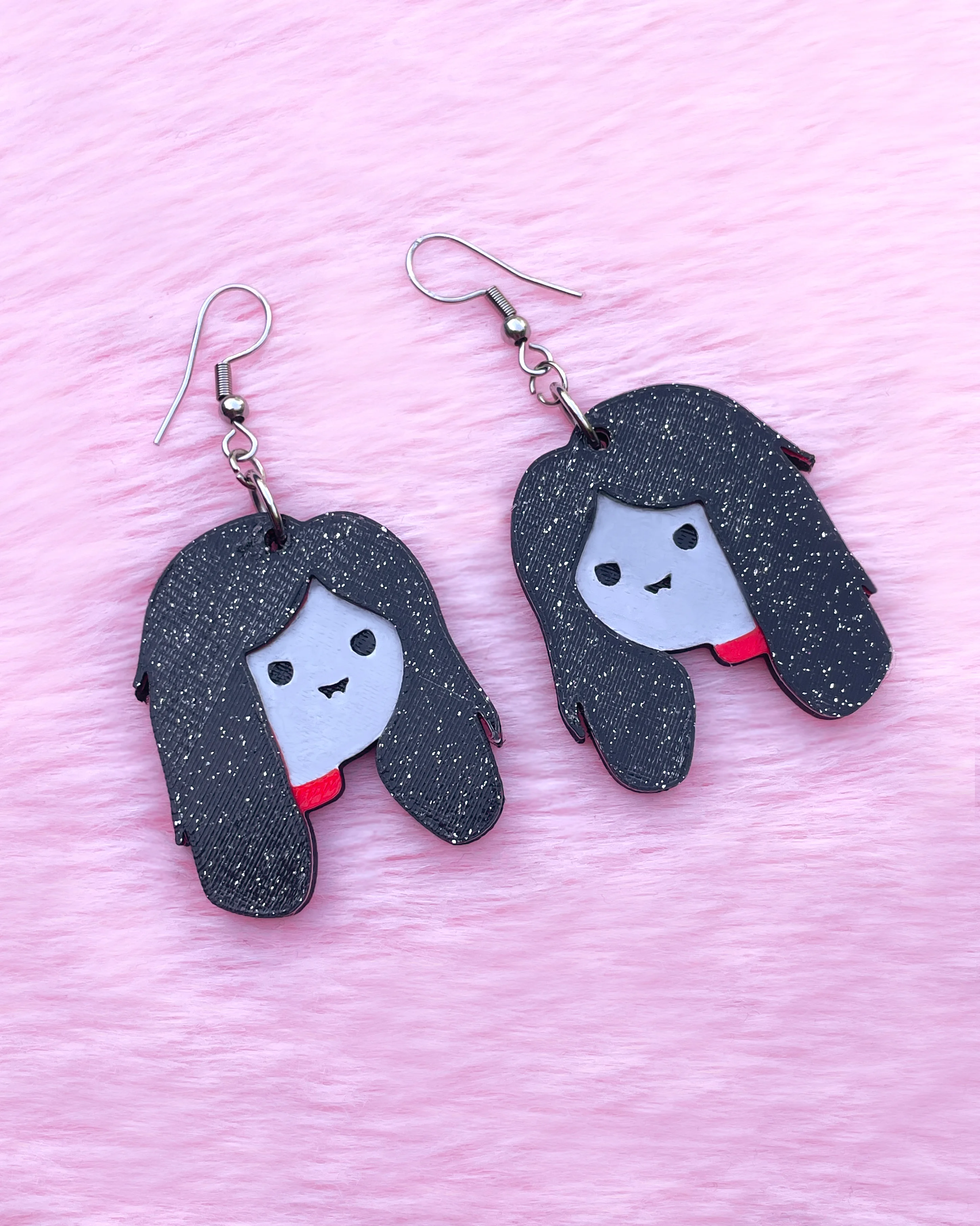 Marceline Earrings.stl 3d model