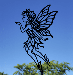 Enchanting Fantasy Fairy 2D Decor.stl 3d model