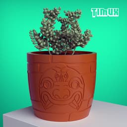 CHAVIN POT - ANCIENT PERUVIAN CULTURE DESIGN 3d model
