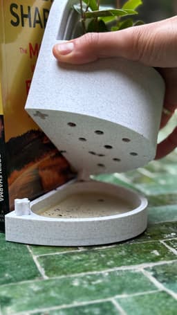 Bookend Planter β Functional & Stylish Storage for Books & Plants 3D Printed Bookend! 3d model