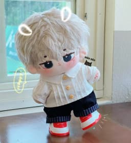 Sport 20cm Plush Doll / Cotton Doll Shoes 3d model