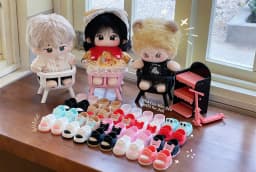 Sport 20cm Plush Doll / Cotton Doll Shoes 3d model