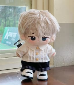 Sport 20cm Plush Doll / Cotton Doll Shoes 3d model