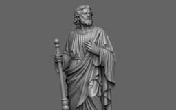 Saint James the Less 3D Scanning STL Printable 3d model