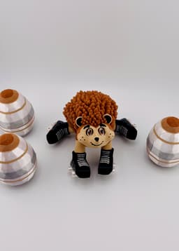 Hedgehog Roller Skate Flexi 3d model