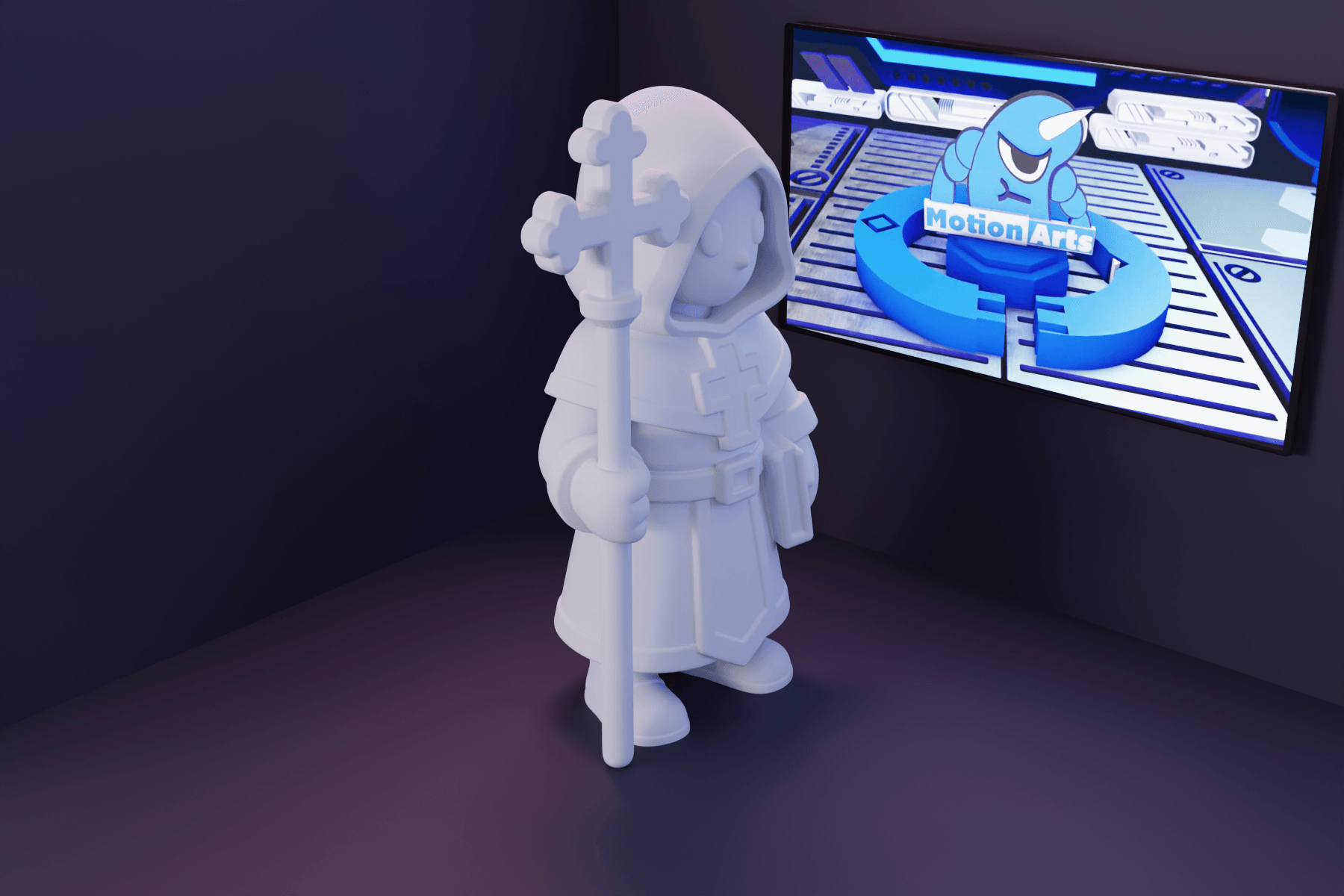 Monge.stl 3d model