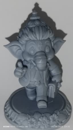 Corporate Ganesha – 3D Printable Idol | Desk Buddy 3d model
