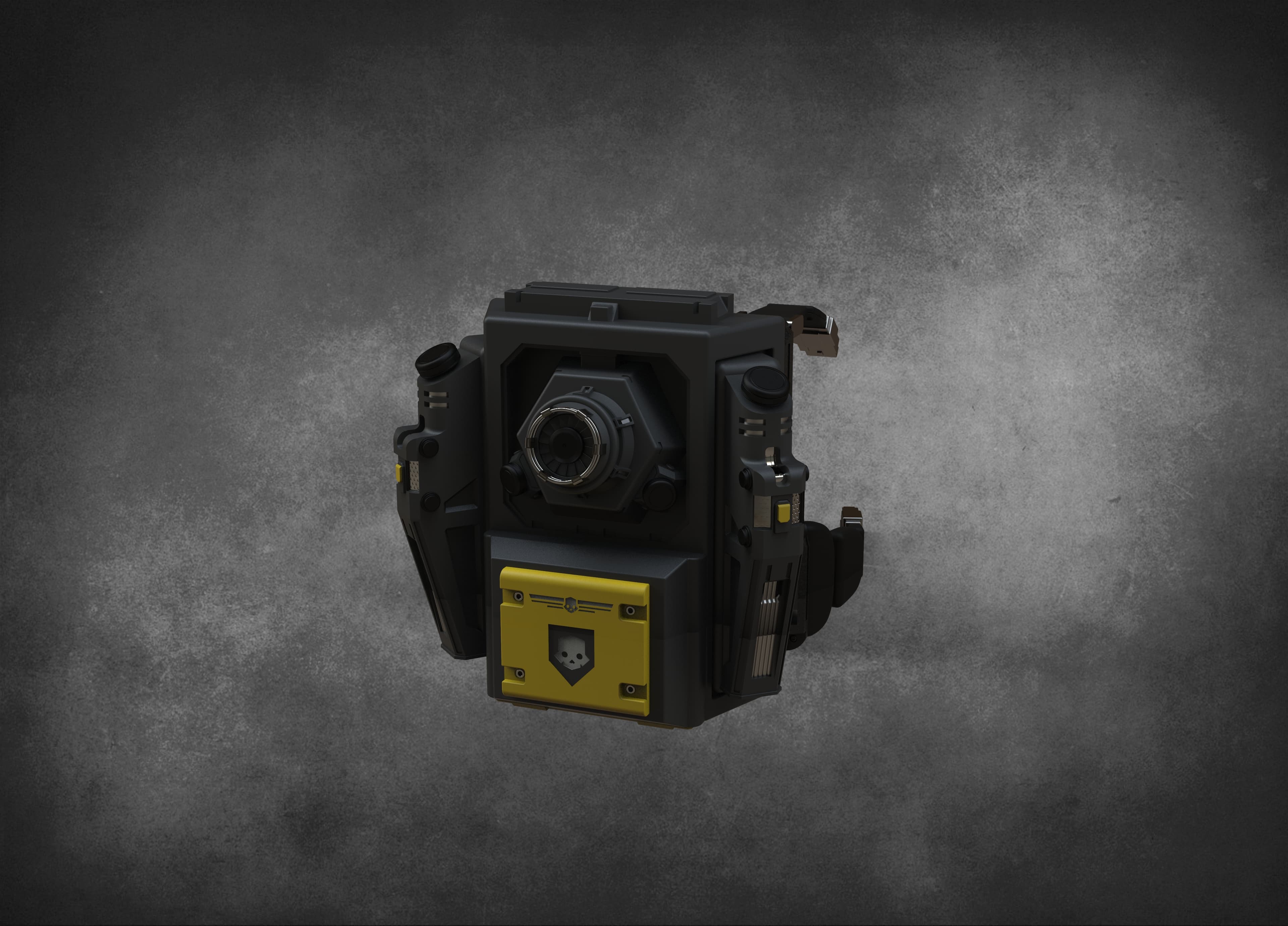 Helldivers 2 - Shield Backpack Stratagem - High Quality 3D Print Model! 3d model
