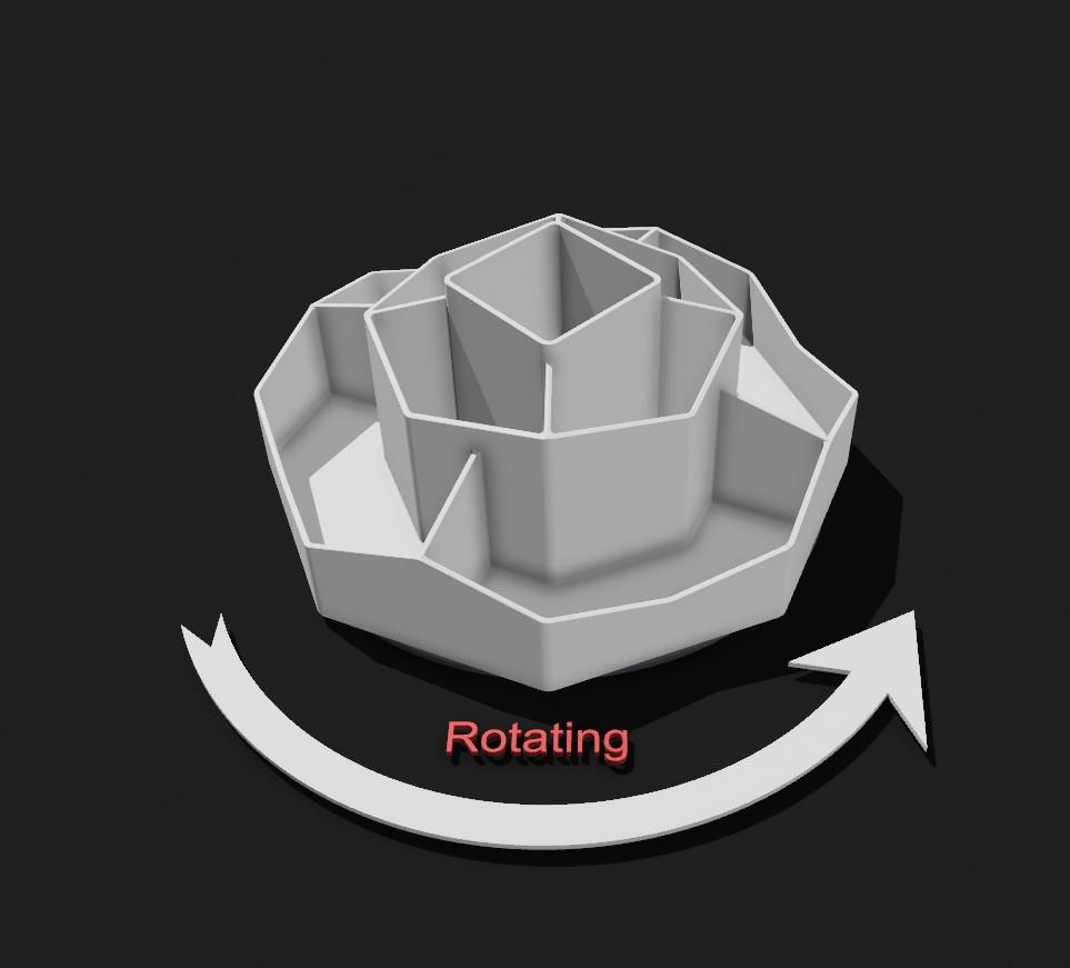 Rotating Holder 3d model