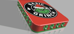 GIFT CARD ANNOYING BOX, BASIC GRINCH, 22 SCREWS, FRUSTRATION, FUN 3d model
