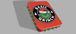 GIFT CARD ANNOYING BOX, BASIC GRINCH, 22 SCREWS, FRUSTRATION, FUN 3d model