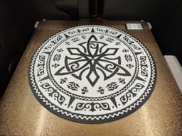 Celtic Rune wall art 3d model