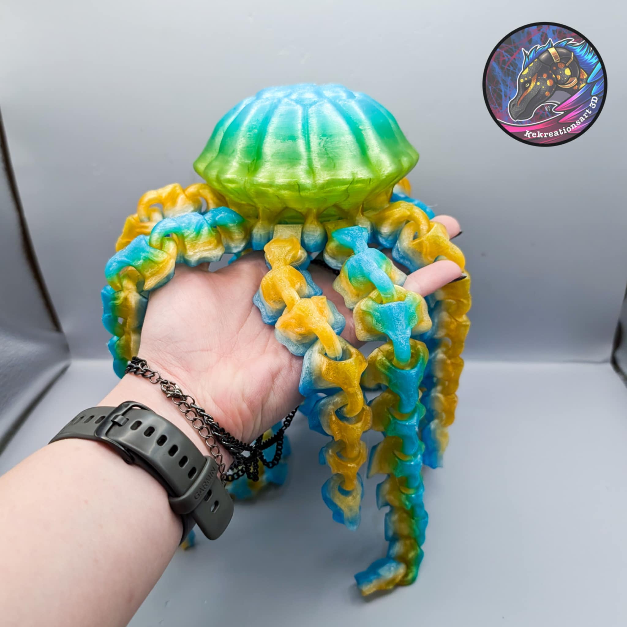 flexi jellyfish 3d model