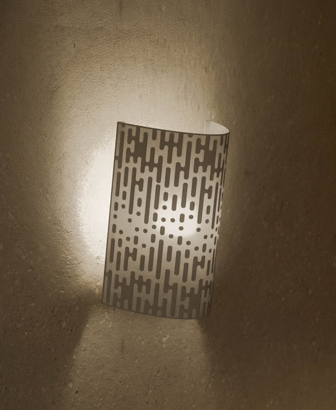 Pixel Glow Wall Lamp 3d model