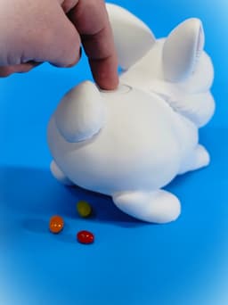 Jelly Bean Pooping Bunny 3d model