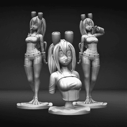 Tsuyu Asui (Froppy) -My Hero Academia 3d model