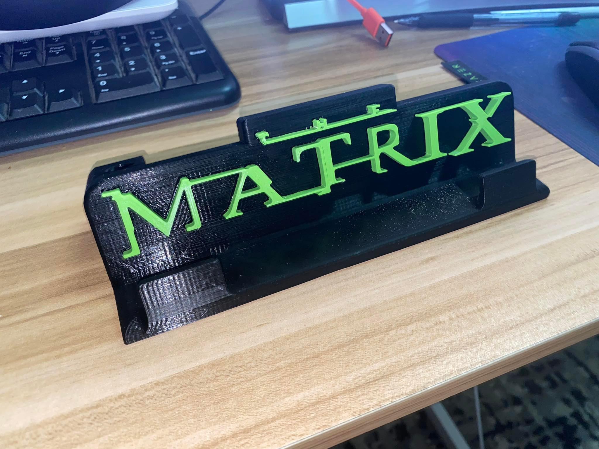 THE MATRIX TABLET STAND 3d model