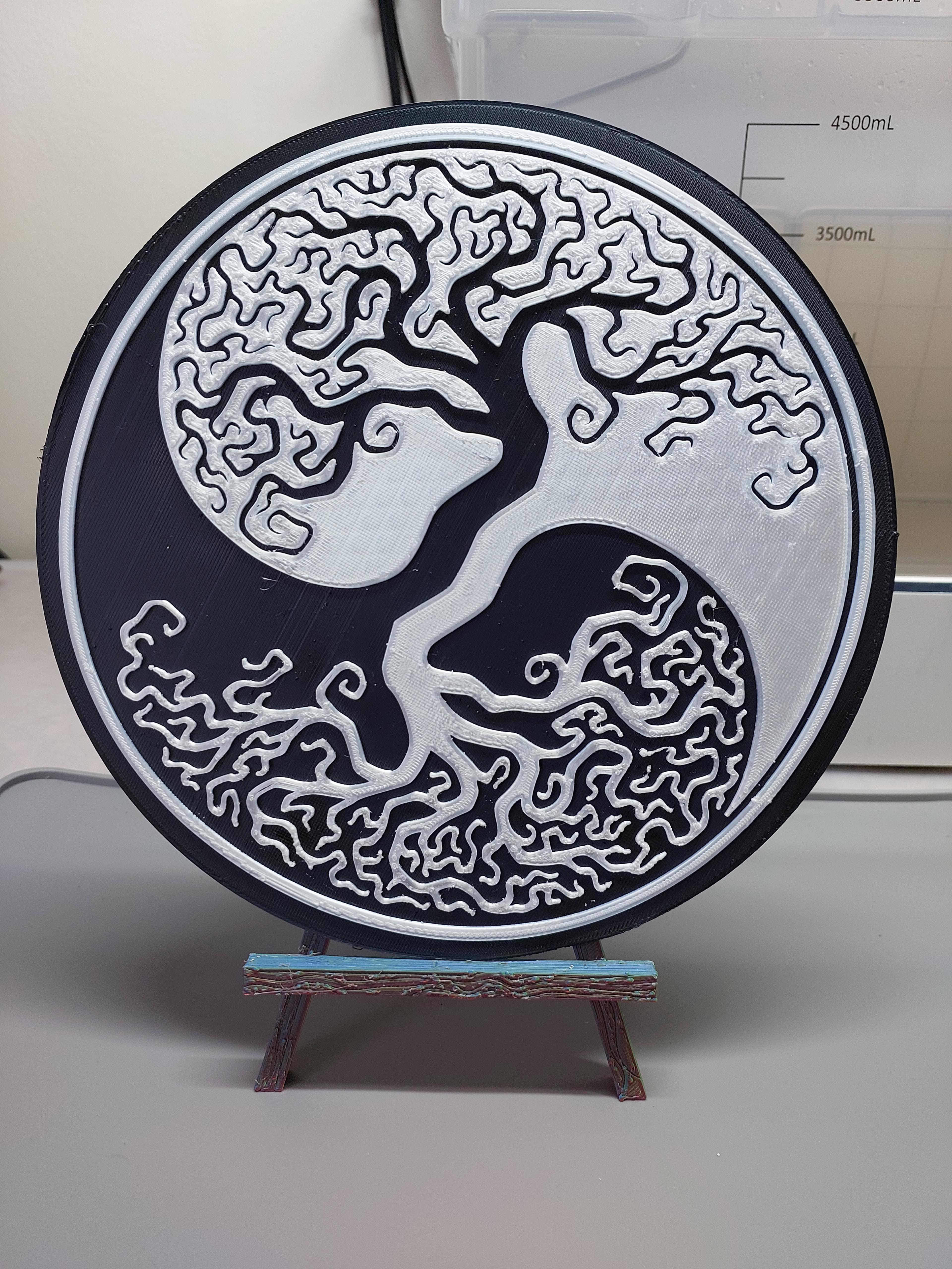 Tree of Life Yin Yang 2 3d model