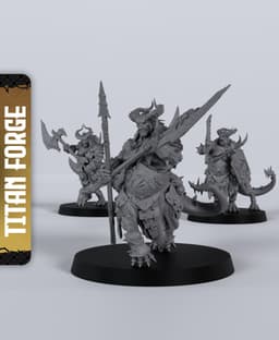 Dragonkins - With Free Dragon - 5e DnD Inspired for RPG and Wargamers 3d model