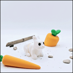 Flexi Baby Rabbit 3d model