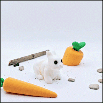 Flexi Baby Rabbit 3d model