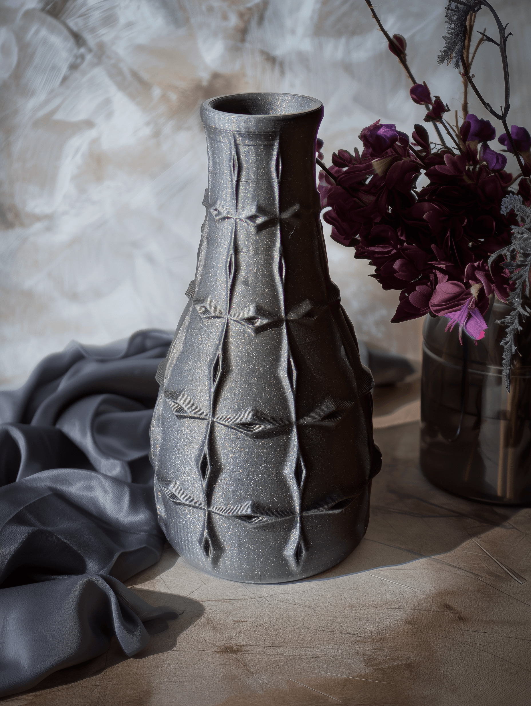 Diama Vase - Gothic Vase 3d model