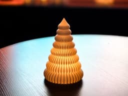 Christmas Ribbed LED Christmas Tree 3d model