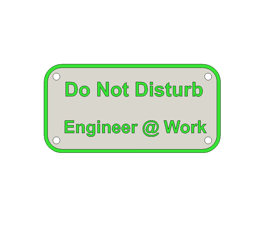 Wall piece for Engineers 3d model