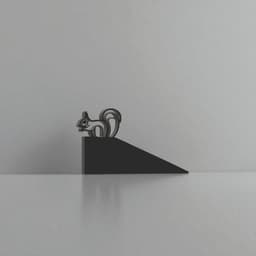 Door Stop, Squirrel Door Stopper, Door Back, 2 Different Models 3d model
