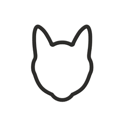 Realistic Cat Head Cookie Cutter STL File - 4 inches 3d model