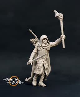 Ranger with Sword - A 3d model