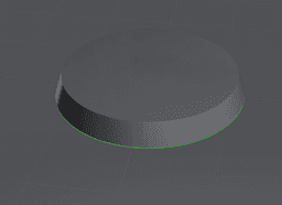 25MM BASE - ROUND - MAGNETIZABLE - HOLLOW 3d model