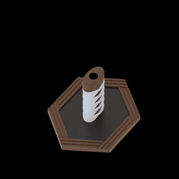 Tomioka Sword Soda Cup Topper 3d model