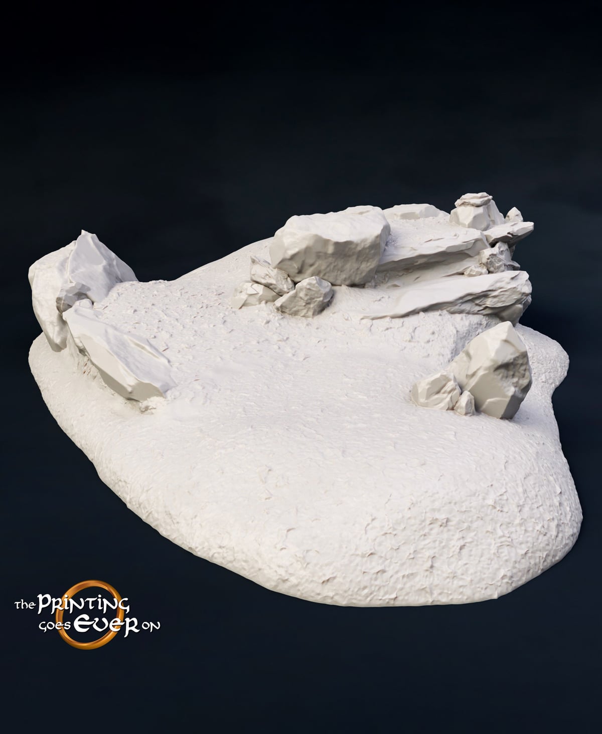 Wargaming Hill Set 3d model