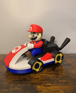Super Mario (Compatible with Mario Kart by Ken3Ds) 3d model