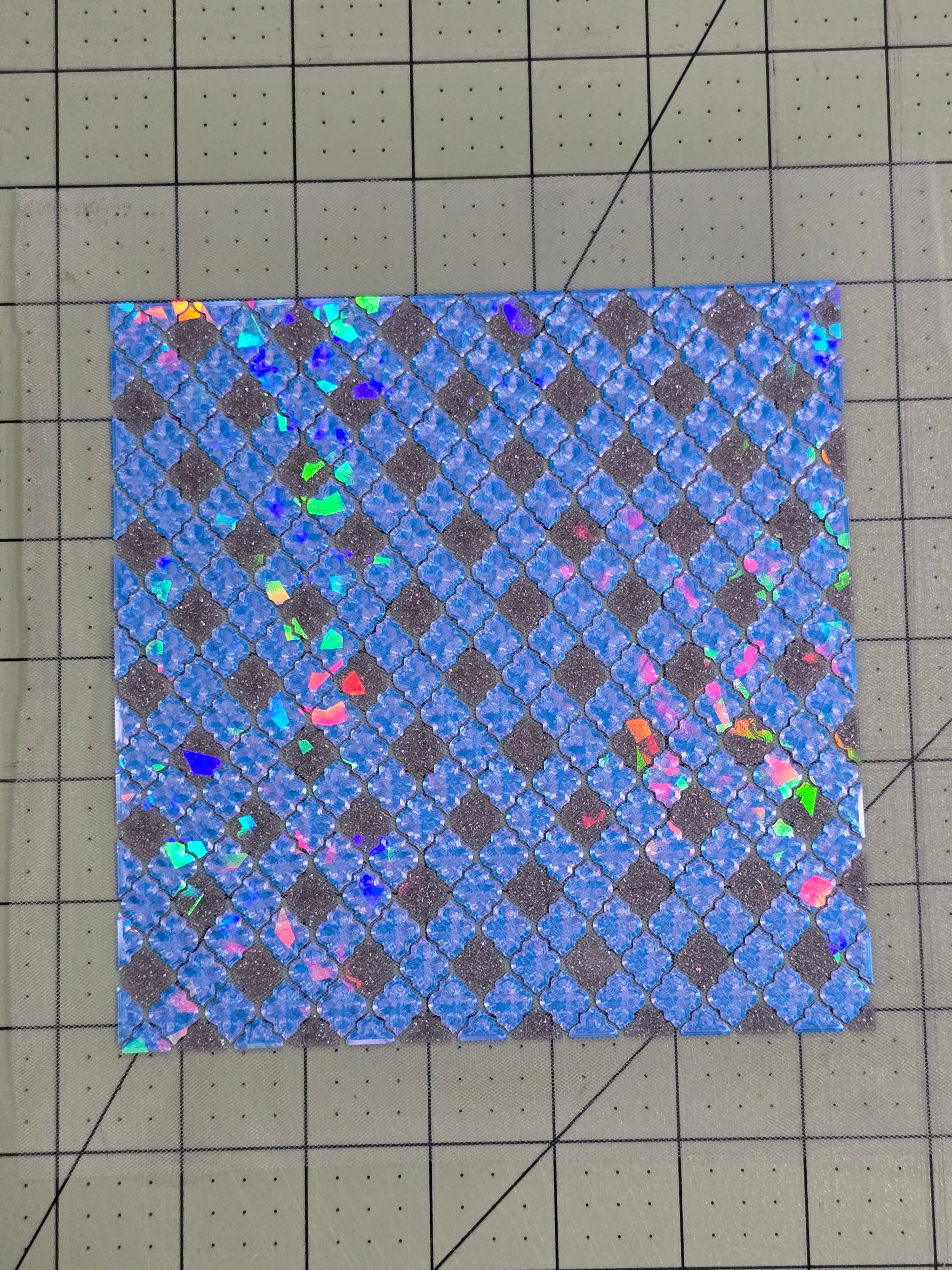 Ogee Inspired Textile - Two sizes 3d model