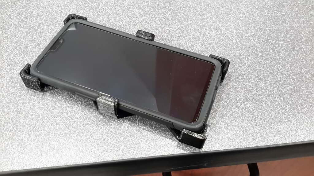 OnePlus 6 Otterbox Commuter dash holder. 3d model