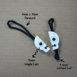 Zipper Pull - Low Poly Heart 3d model