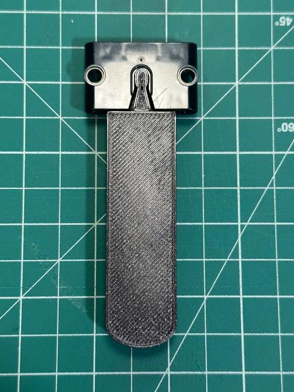 Lego Inspired Art Hanger via Command Strip 3d model