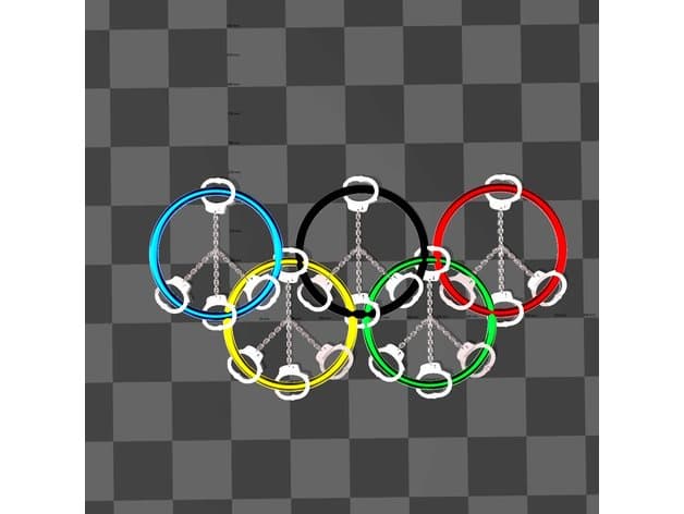 peace and freedom olympics (for one) JULI-AUGUST 2022 3d model