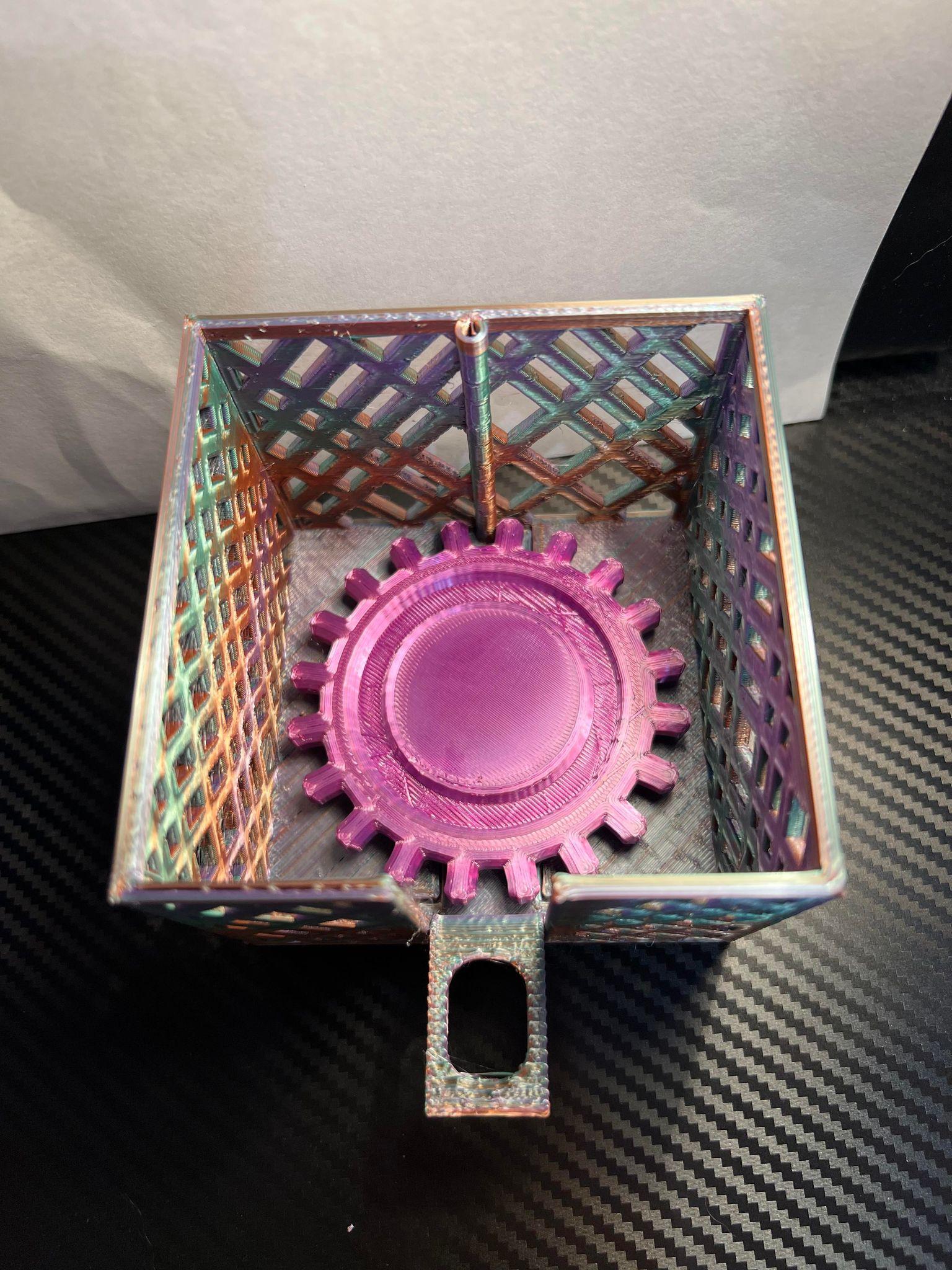 Coaster Holder With Lift 3d model