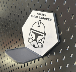 Skadis Adapter for TKK Wall Display 3d model