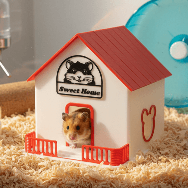 Ultimate Cute Hamster House Model 3d model