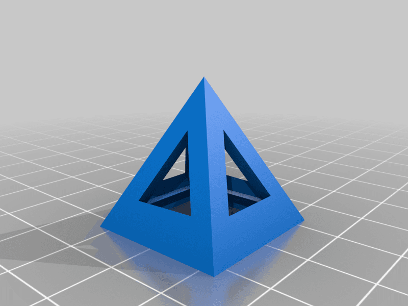 Lackierpyramide 3d model