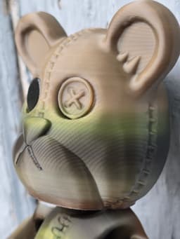 "Stitches" the Articulated Teddy Bear 3d model