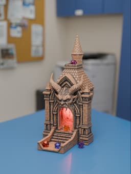 Devil Gate to the Abyss Dice Tower 3d model