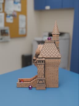Devil Gate to the Abyss Dice Tower 3d model