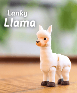 Lanky Llama - Articulated Fidget Llama - Ludo Animal 3d model